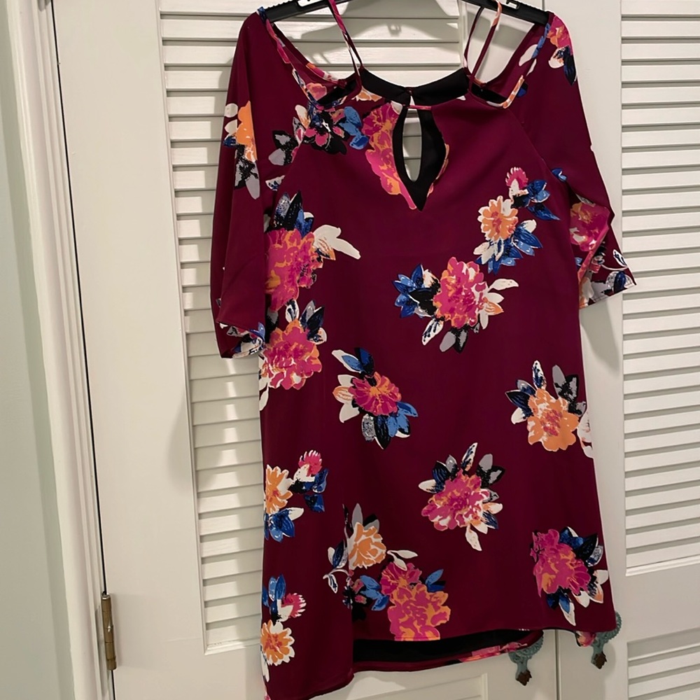 Floral mini dress, Size XS, Brand THREE EIGHTY TWO